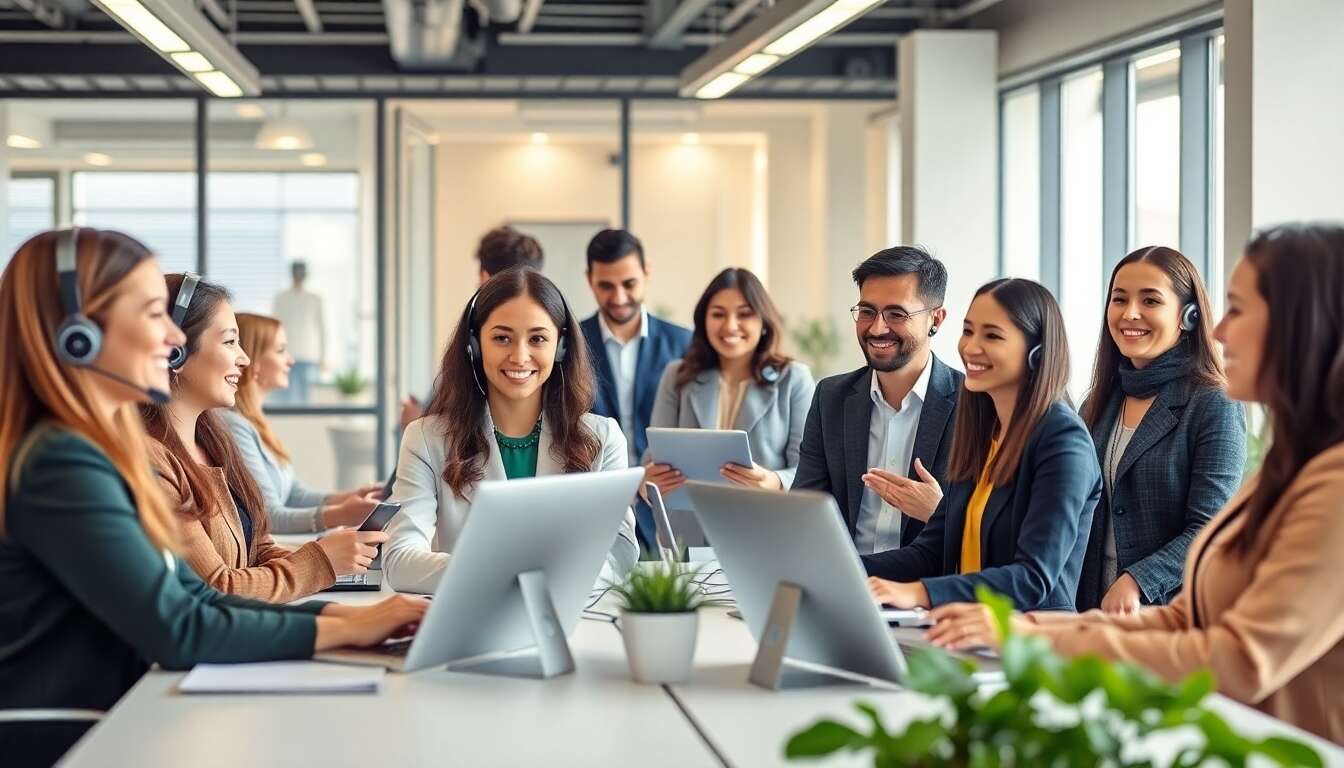 Allier ia et interaction humaine pour une satisfaction accrue Allier ia et interaction humaine pour une satisfaction accrue