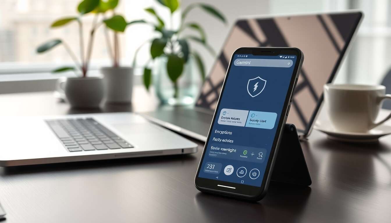 Sécurité et confidentialité : protéger vos données avec gemini
