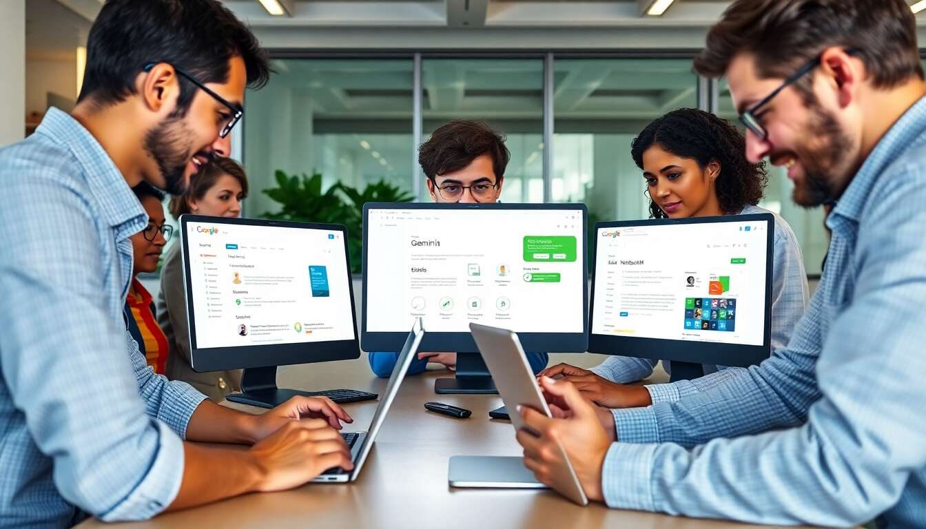 Intégration de gemini et notebooklm dans google workspace