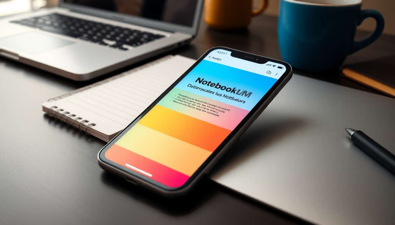 Disponibilité en france de l'application notebooklm