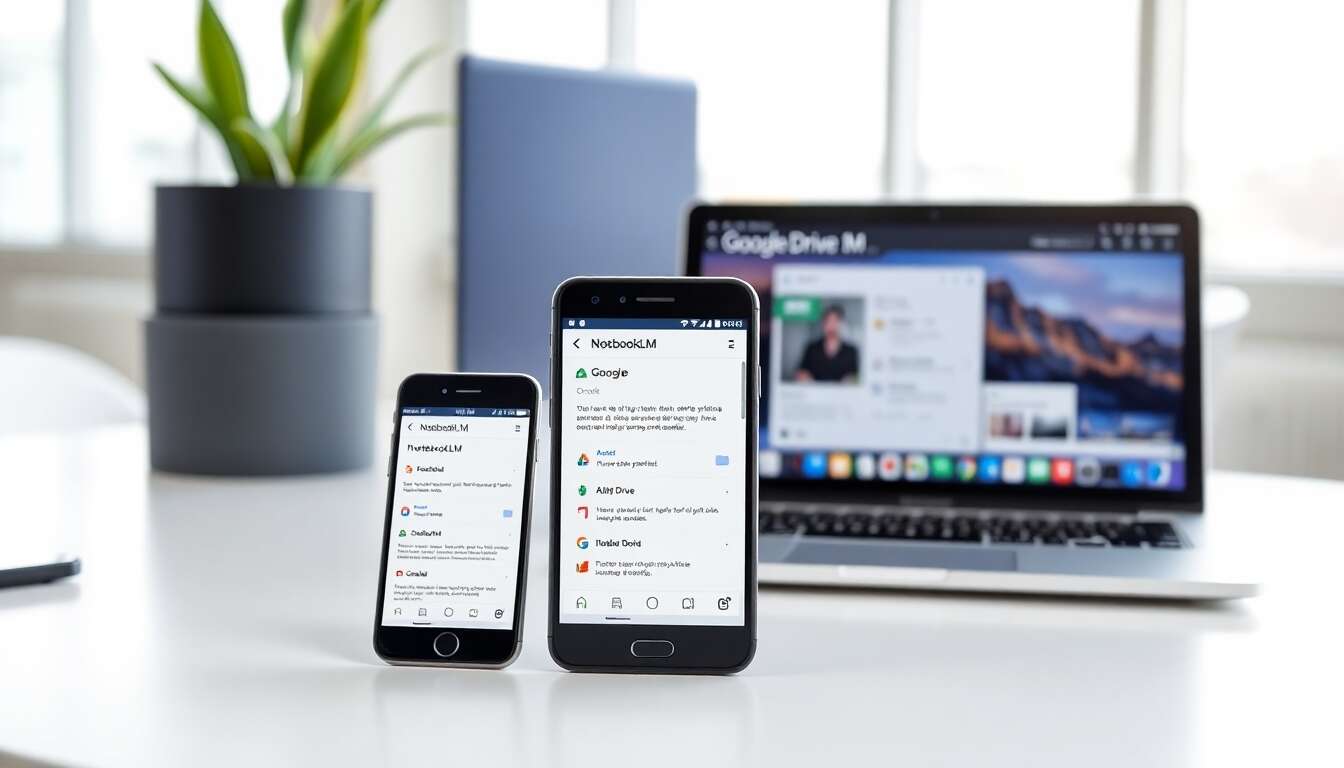 Intégration de notebooklm avec google drive