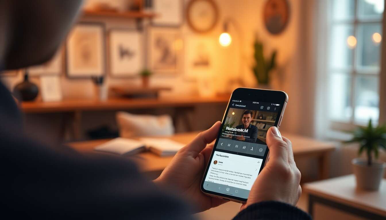 Fonctionnalités phares de notebooklm sur mobile