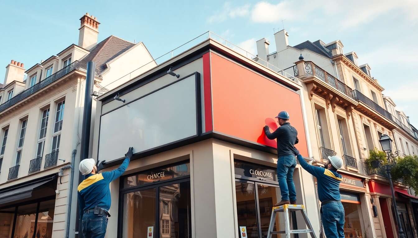 Les démarches pour l'installation d'une enseigne commerciale Les démarches pour l'installation d'une enseigne commerciale